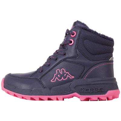 Winterboots KAPPA, Gr. 29, blau (navy, pink), Synthetik, mehrfarbig, sportlich, Schuhe, mit praktischem Reißverschluss auf der Innenseite