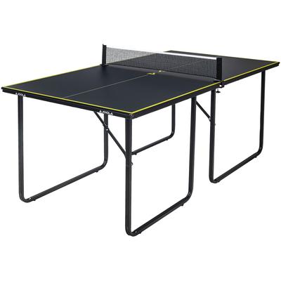 Tischtennisplatte JOOLA "JOOLA Tischtennisplatte Midsize dark-grey", grün (dunkelgrau, limette), TischtennisplattenB:84cm H:76cm L:168cm, B:84cm H:76cm L:168cm Image