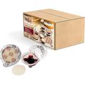 Mmeyou Packaged Holy Communion Wafers Prefilled Communion Wine Mmeyou Communion Cups Wafer with Red Grape Juice - All in one packaged communion set. (100 Count)