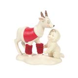 Department 56 Snowbabies If You Stay Warm Porcelain | 4.57 H x 2.09 W x 4.49 D in | Wayfair 6009925