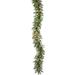 The Twillery Co.® Nauman 6' Artificial Christmas Swag Garland w/ 50 Warm White LED Lights in Green | 4 H x 72 W x 4 D in | Wayfair