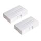 2pcs MC-51 Surface Mount Wired NC Door Sensor Alarm Magnetic Reed Switch White