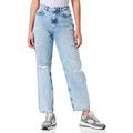 ONLY Women's ONLWISER Romeo REG Boyfriend FG867 NOOS Jeans, Light Blue Denim, 27/32