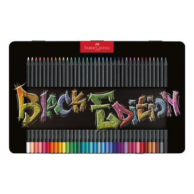 Faber-Castell 36er-Pack Buntstifte »Black Edition« Metalletui schwarz Image