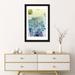 East Urban Home Color Gradient Urban Street Map Series: San Francisco, California, USA Graphic Art on Wrapped Canvas, in Blue/Green | Wayfair