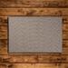 White 60 x 36 x 1 in Area Rug - Latitude Run® Houndstooth Machine Made Handwoven Natural Fiber Area Rug in Gray Wool | 60 H x 36 W x 1 D in | Wayfair
