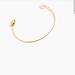 Madewell Jewelry | Madewell Shoreline Cuff Bracelet | Color: Gold/White | Size: Os