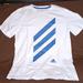 Adidas Shirts & Tops | Adidas Tee Shirt | Color: Blue/White | Size: 7b