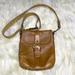 Coach Bags | Coach Vintage Tan Leather Cross Body | Color: Silver/Tan | Size: Os