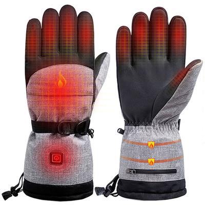 Heated Gloves Touchscreen Waterproof Gloves Winter Gloves Adjustable Temperature 40-55°C Ski Gloves