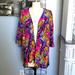 Lularoe Other | Gorgeous Abstract Lularoe Lindsay | Color: Pink/Purple | Size: Medium