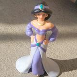 Disney Other | Disney Princess Jasmine Porcelain 6" Retired Collectible Figurine | Color: Purple/Tan | Size: 6