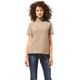 Rollkragenshirt LINEA TESINI BY HEINE "Rollkragen-Shirt" Gr. 46, beige (sand) Damen Shirts Jersey