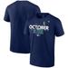 Men's Fanatics Branded Navy Seattle Mariners 2022 Postseason Locker Room T-Shirt