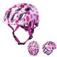 Kali Protective Chakra Child Lighted All Round Kids Enduro, Trial and Mountian Bike Cycling Helmet with Lifetime Crash Replacement - Confetti Gloss Pink S