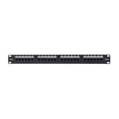 Bittree DSGIGE124D 24-Port Cat 6 Unshielded Gigabit Ethernet Patch Panel DSGIGE124D