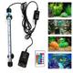 Einfeben - 9W led Aquarium Lighting Aquarium Light rvb Fish Tank Spotlight Coquillages