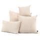 New Soft Luxury Crushed Chenille Charcoal Ivory Cream Fabric Designer Cushion Covers & Filling - 4 sizes Available -Cushion Cover Only