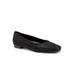 Women's Honor Flat by Trotters in Black Mini Dot (Size 10 M)