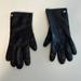 Coach Accessories | Coach Leather Gloves With Cashmere Lining | Color: Black | Size: 7