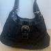 Coach Bags | Coach Soho Lynn Signature Canvas Hobo Bag ~ Black | Color: Black | Size: Os