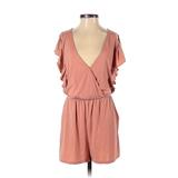 BCBGeneration Romper: Pink Print Rompers - Women's Size X-Small