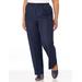 Blair Women's Alfred Dunner® Classic Pull-On Pants - Blue - 14P - Petite