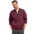 Blair Men's John Blair Supreme Fleece Baseball Jacket - Purple - 2XL