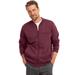 Blair John Blair Supreme Fleece Baseball Jacket - Purple - 2XL