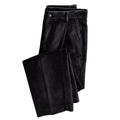 Blair Men's John Blair Relaxed-Fit Hidden Elastic Wide-Wale Corduroy Pants - Black - 46 - Medium