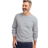 Blair John Blair Supreme Fleece Long-Sleeve Sweatshirt - Grey - XL