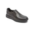 Men's Rockport Edge Hill Double Gore Slip-On Shoe, Black 13 M Medium