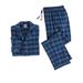 Blair Men's John Blair Flannel Sleep Pants Set - Blue - 2XL