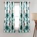 Lush Décor Leah Light Filtering Window Curtain Panels Blue 52X45 Set - Triangle Home Décor 21T013347