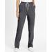 Blair Women's Pull-On Knit Drawstring Sport Pants - Grey - PXL - Petite