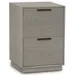 Copeland Furniture Linear Office Storage Narrow Rolling File - 4-LIN-20-76