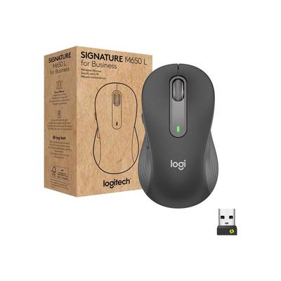 Logitech M650L Signature Mouse for Business with B...