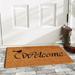 Lark Manor™ Artimizia Chirp Welcome Non-Slip Outdoor Door Mat Coir | Rectangle 1'5" x 2'5" | Wayfair F4E73843B52D4B48BCEDDEF4C596C12E