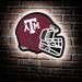 Texas A&M Aggies LED Wall Helmet