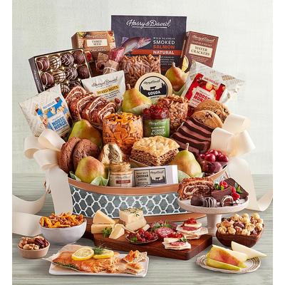 Summer Deluxe Hearthside Gift Basket, Assorted Foods, Gifts by Harry & David