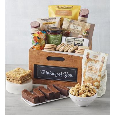 Deluxe "Thinking Of You" Gift Basket, Assorted Foods, Gifts by Harry & David