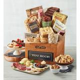 Deluxe "You Rock" Gift Basket, Assorted Foods, Gifts by Harry & David