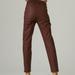 Lucky Brand High Rise Zoe Straight Coated Jean - Women's Pants Denim Straight Leg Jeans in Chianti, Size 25 x 29