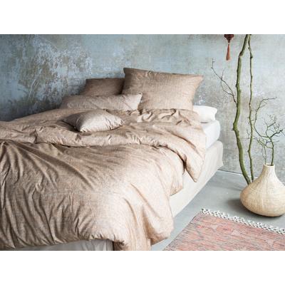 Bettwäsche IRISETTE "Mink 8835", braun, B/L: 155cm x 200cm, , Biber, B/L: 80cm x 80cm, Biber, Obermaterial: 100% Baumwolle, Bettwäsche, einzigartige kuschelig weiche Winterbettwäsche Image