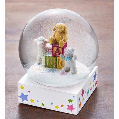 1-800-Flowers Home Decor Home Decor Home Accents Collectibles Decorative Accessories Delivery Abc Blocks Snow Globe By Coolsnowglobes Abc Snow Globe By Coolsnowglobes | Happiness Delivered To Their Door