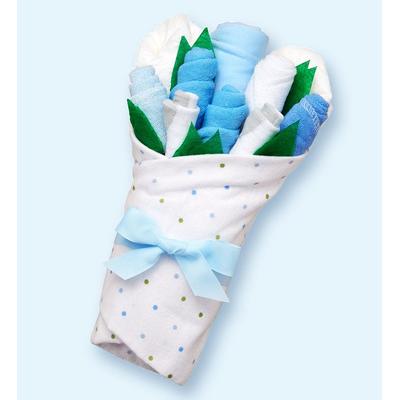 1-800-Flowers Gifts Delivery Baby Blossom Blue Layette Bouquets Blue Bouquet - Small | Happiness Delivered To Their Door