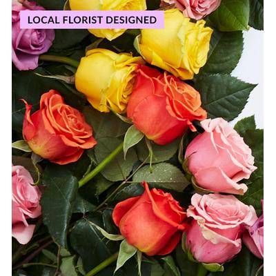 1-800-Flowers Flower Delivery One Of A Kind | Rose Bouquet 12 Stems | Happiness Delivered To Their Door