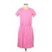 Old Navy Casual Dress: Pink Solid Dresses - Women's Size Medium Tall