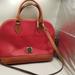 Dooney & Bourke Bags | Dooney & Bourke Pebble Grain Pebble Grain Zip Zip Satchel Red R343 Purse | Color: Brown/Red | Size: Os