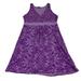 Athleta Dresses | Athleta A-Line Dress Women’s Small Purple Paisley Print Sleeveless Lined Stretch | Color: Purple | Size: S